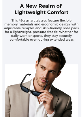 AI SMART CAMERA GLASSES